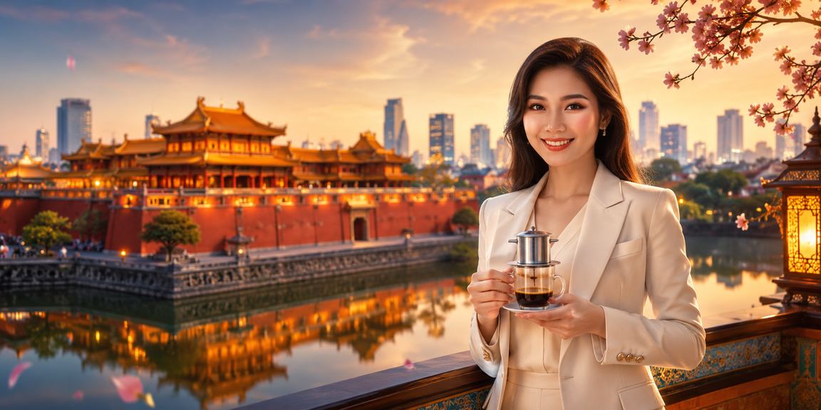 Người dùng tại Huế trong quán cà phê đọc điều kiện khuyến mãi casino trên điện thoại buổi chiều